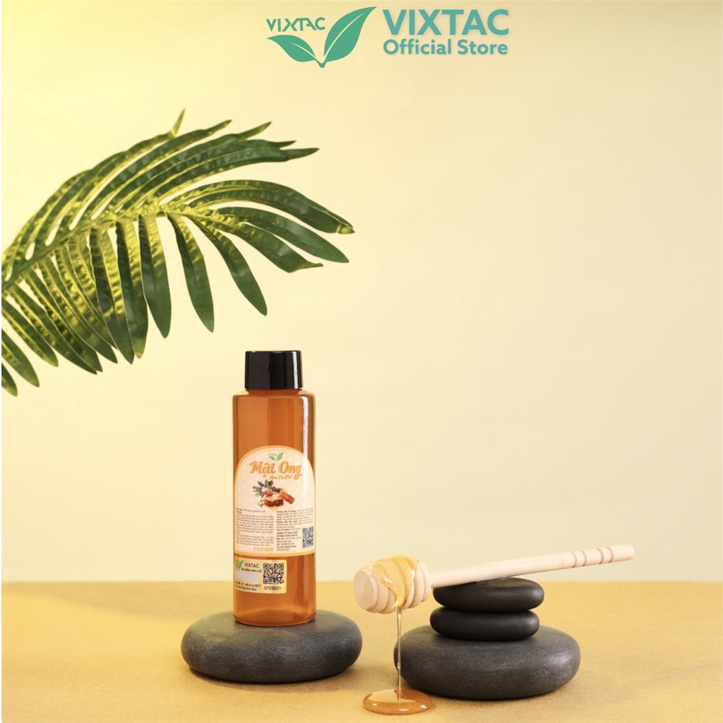 Mật ong sạch nguyên chất hoa cà phê VIXTAC ORGANIC 100ml