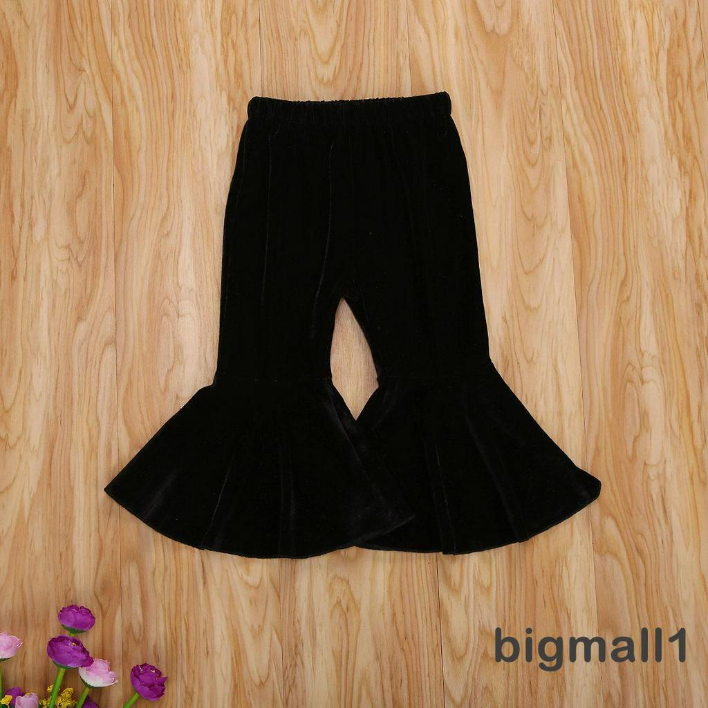 Quần Nhung Dài Thời Trang 5 Màu Sắc Cho Bé Gái  0-6 Tuổi