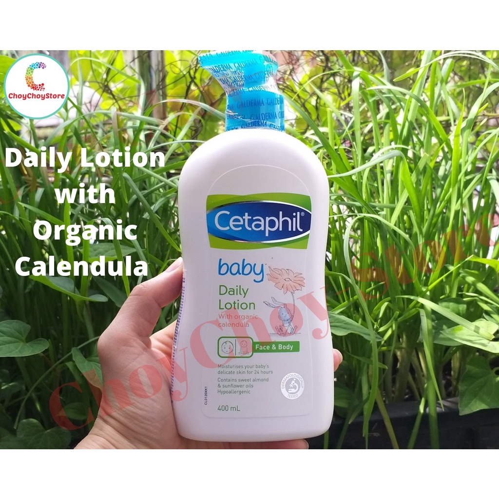 [CHÍNH HÃNG CTY] CETAPHIL Baby Daily Lotion with Organic Calendula 400mL - Sữa dưỡng ẩm dịu nhẹ hằng ngày cho bé