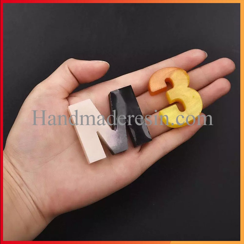 Khuôn silicon bảng chữ cái