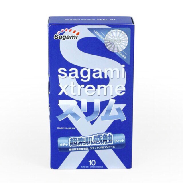 Bao Cao Su Sagami Xtreme Feel Fit Hộp 10 cái