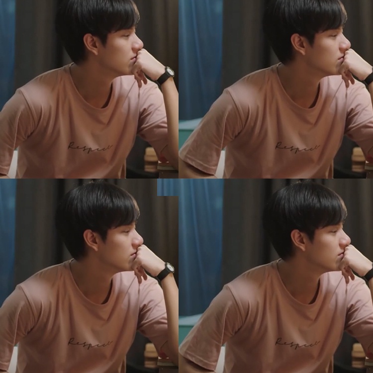 Áo phông cheap moment với Nanon trong phim Bad Buddy