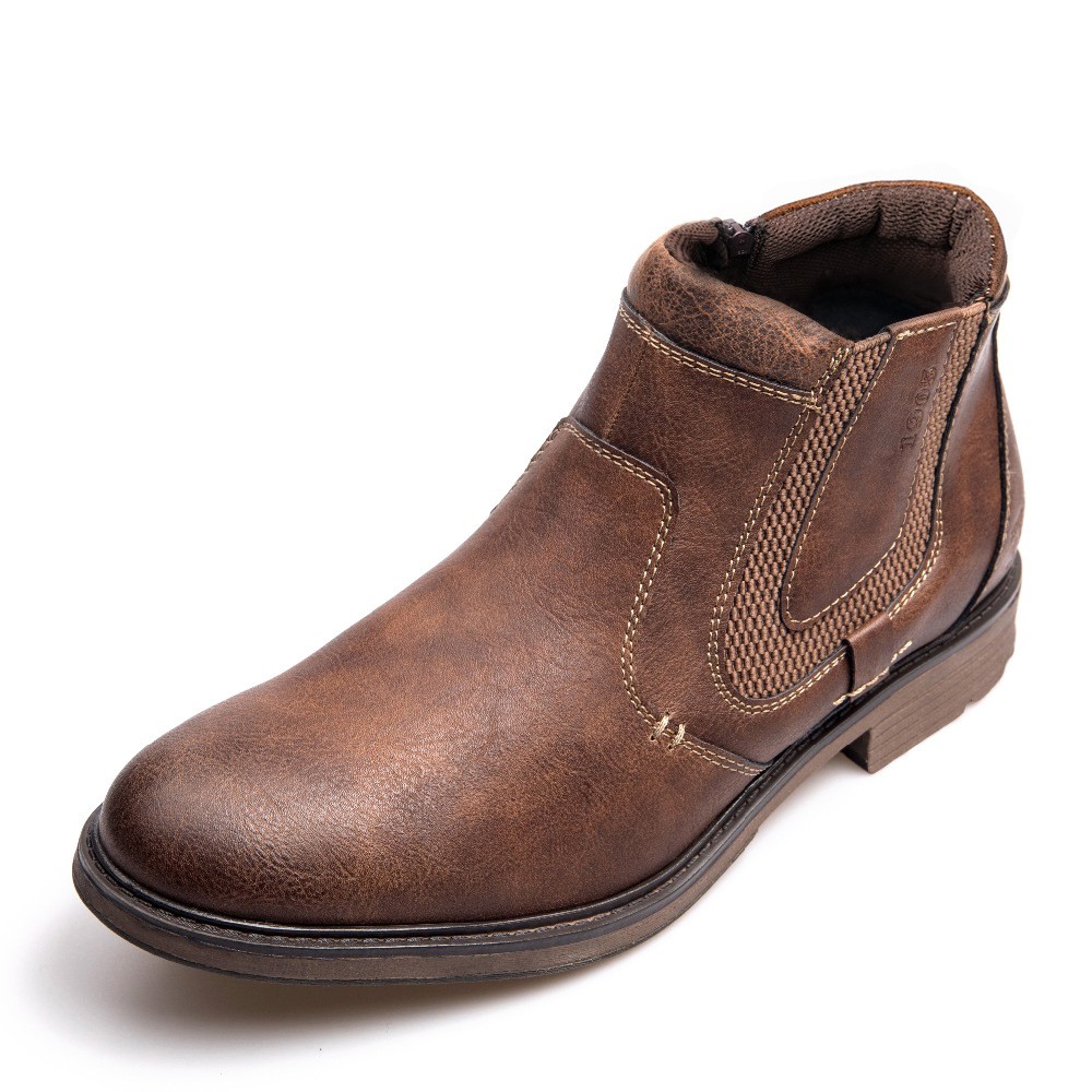 High Quality Fashion Cow Leather Male Boot Shoes | BigBuy360 - bigbuy360.vn