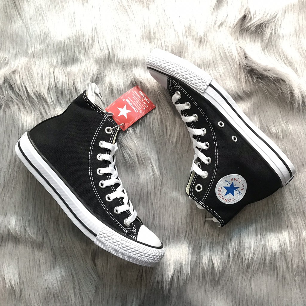 Giày Bata Classic Cổ Cao Nam Nữ + Hộp + Vớ