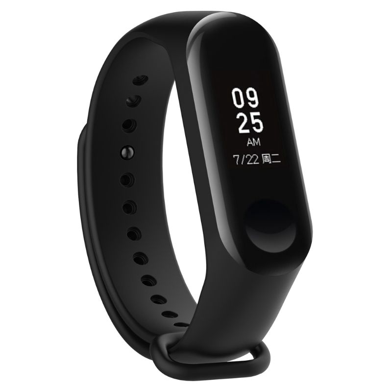 Dây đeo silicon thay thế cho đồng hồ thông minh Xiaomi Mi Band 4 3