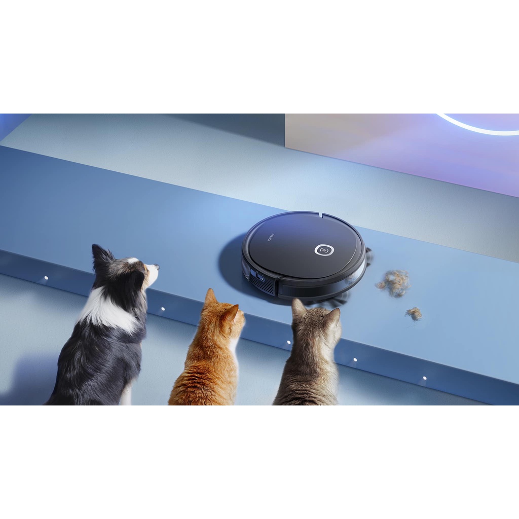 Robot hút bụi lau nhà thông minh Ecovacs Deebot U2 Pro, hút bụi và xử lý lông thú cưng cực hiệu quả