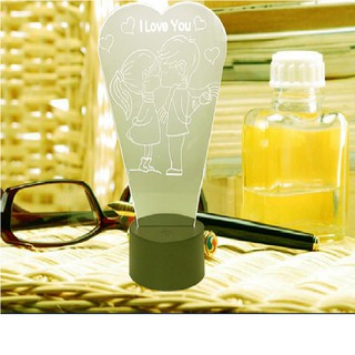 Led 3D Tình yêu
