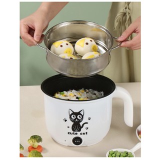 Nồi đa năng: nấu lẩu mini, nấu mì cầm tay, nấu cơm đa năng