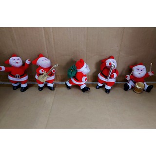 Ông già NOEL mini trang trí - 1 bộ (5 ông)
