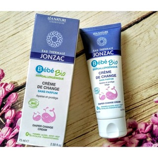 Kem dưỡng da chống hăm cho trẻ Eau Thermale Jonzac Bebe Bio 75ml - Made in France