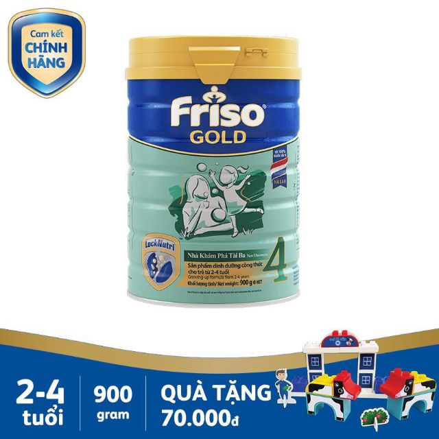 [Mã MKBCFCV05 giảm 7% đơn 450K] Friso gold 4 900g