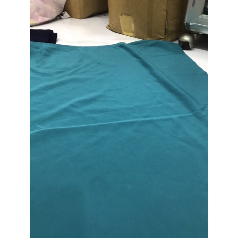 Vải thun xanh Ngọc -khúc 0,8m