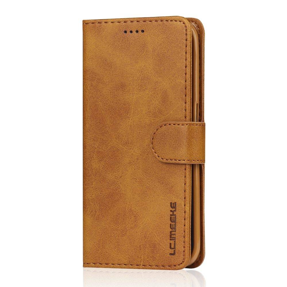 Bao Da PU Điện Thoại Nắp Lật Nam Châm Kiêm Ví Cho Samsung Galaxy S7 Edge S8 S9 S10 Plus S10E