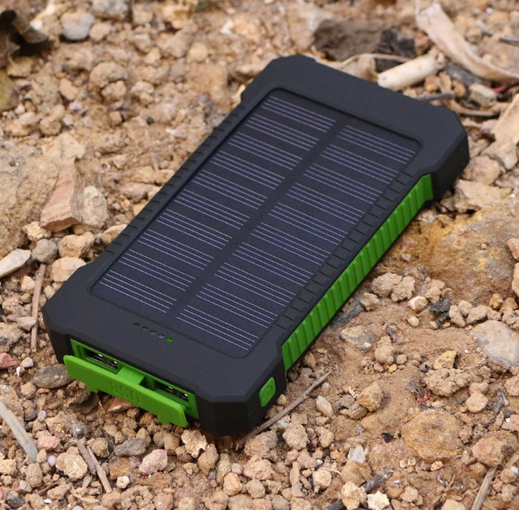 Pin sạc dự phòng năng lượng mặt trời bin sạc dự phòng 50000mAh Pin có đèn pin Phụ Kiện HB