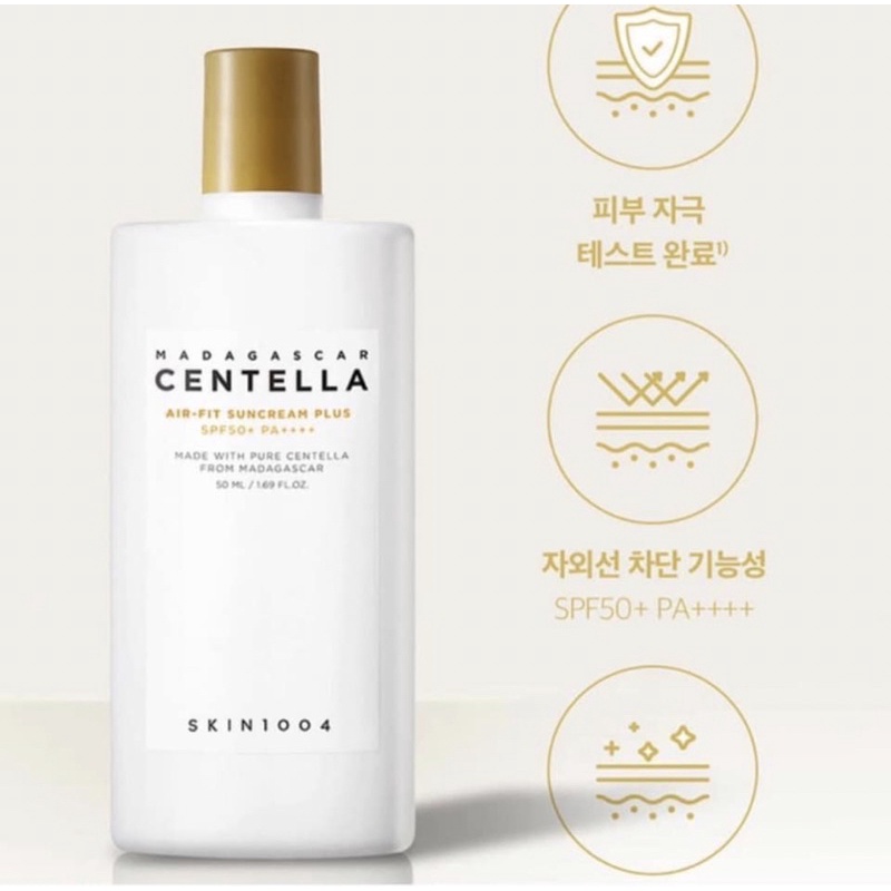 Kem chống nắng Skin1004 Madagascar Centella Air-Fit Suncream Plus 50ml