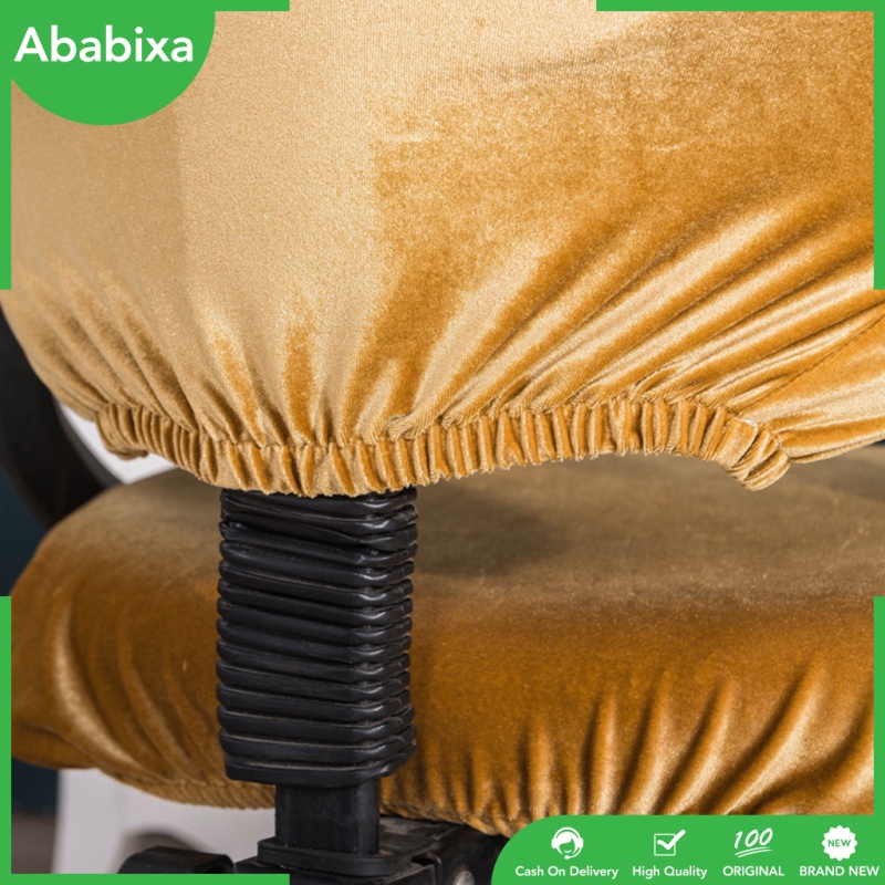 1 Bộ Vỏ Bọc Ghế Xoay Tựa Lưng Kích Thước 14-20 Inch 15-21 Inch Tiện Dụng Cho Văn Phòng