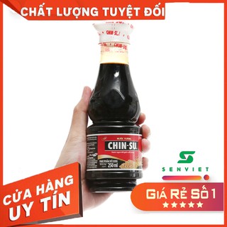 NƯỚC TƯƠNG CHINSU ĐẬU NÀNH CHAI 250ML