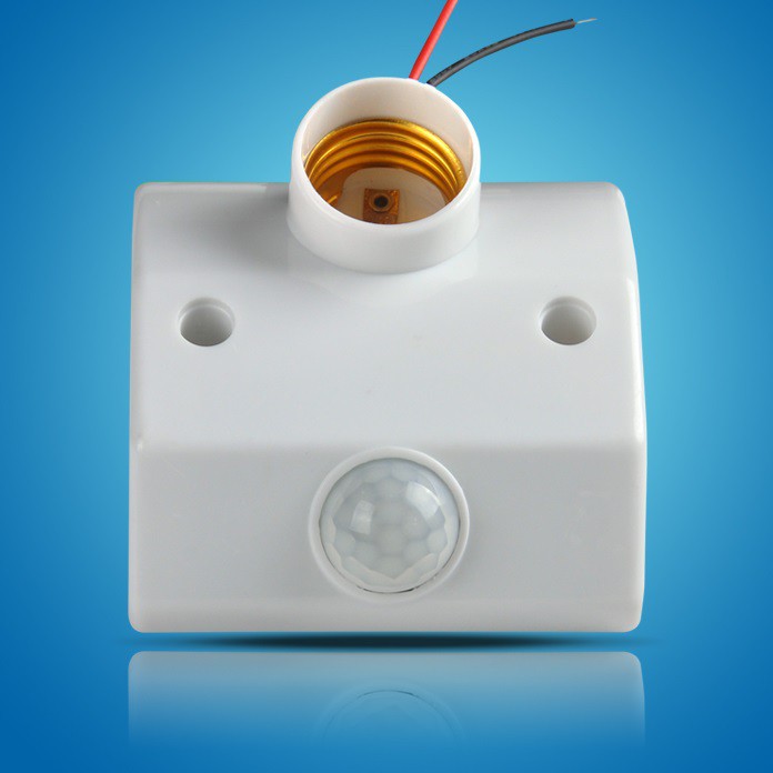 Đui đèn cảm biến chuyển động  tự động bật sáng khi có người đi qua.abe