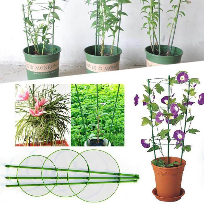 ( HOT ) Giá đỡ hoa hồng, cây leo, cà chua KT cao 75cm, DK vòng 27-22 cm