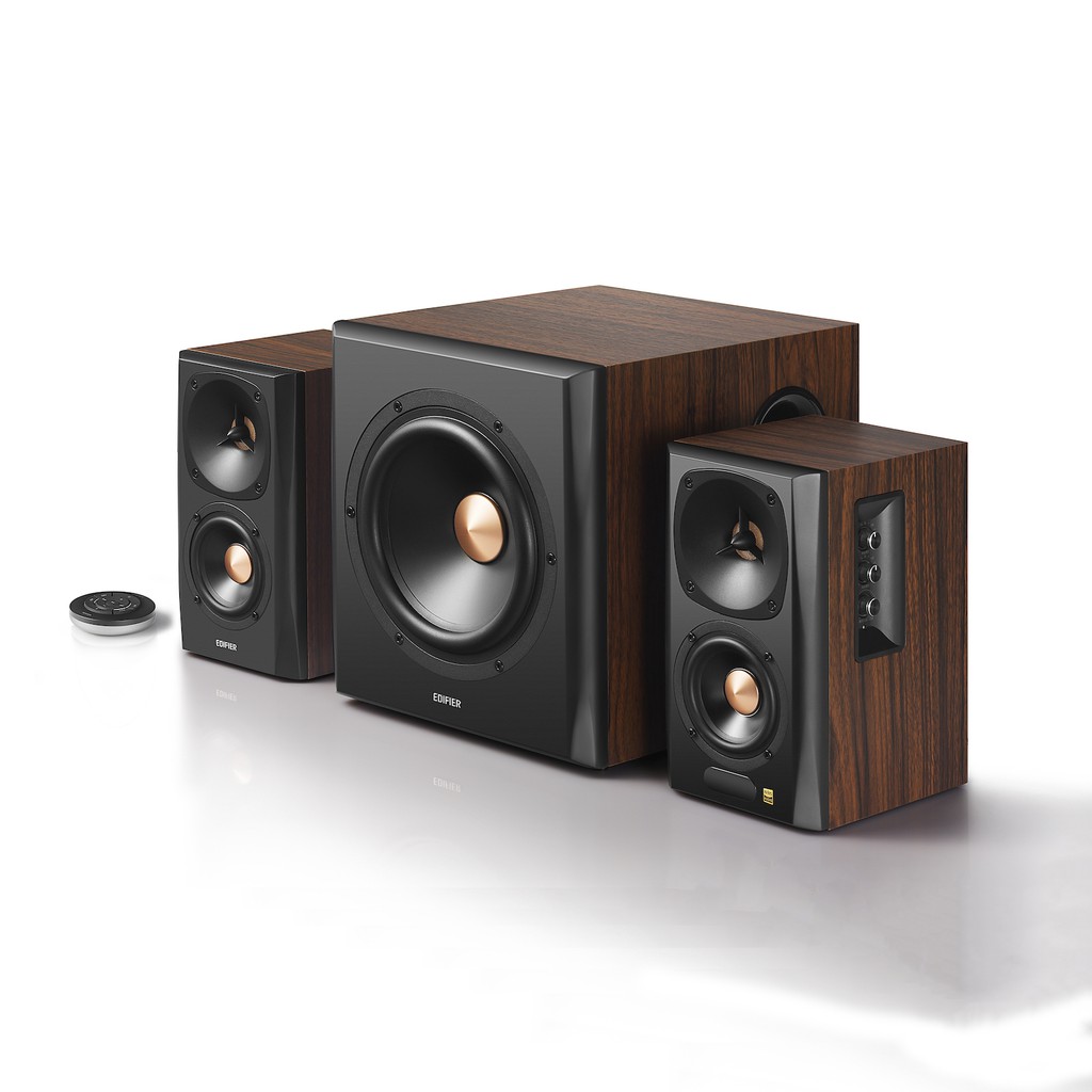 Loa 2.1 Edifier S360DB (planar treble, HiRes Audio, subwoofer không dây) | Hàng chính hãng