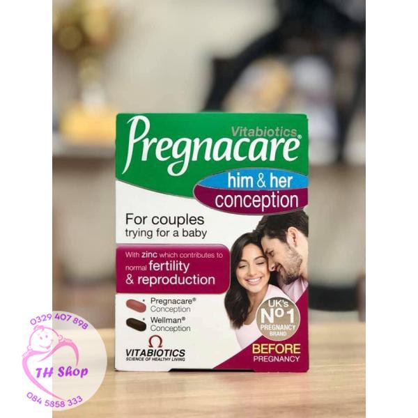 Vitamin Pregnacare Him Her Chính Hãng Uk, Tăng Thụ Thai Pregnacare Him Her