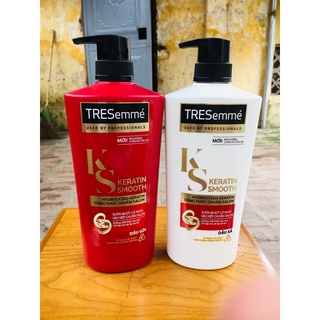 Dầu gội/ dầu xả Tresemmé Keratin Smooth 850g/640g/620g hàng chuẩn giá tốt