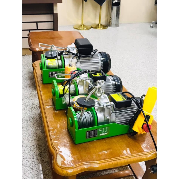 Máy tời điện treo 1500W XCORT 600KG Model XPA-600 Bộ Đầy Đủ