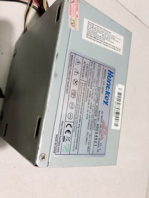 Nguồn máy tính hunkey fan 12 bóc máy còn dùng tốt