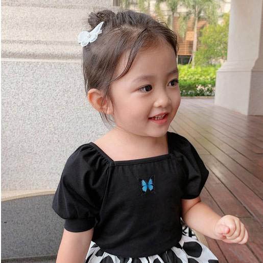 Kẹp Tóc Nơ Hoạt Hình Dễ Thương Cho Bé Gái