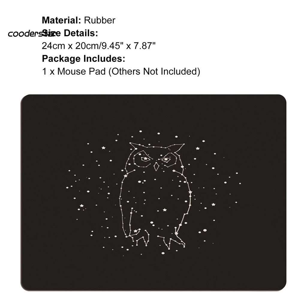 Tấm lót chuột chơi game hình chim cú