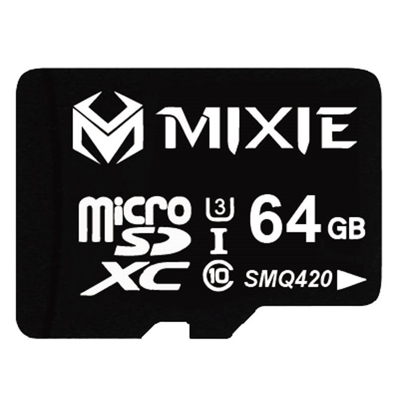 Thẻ nhớ microSDHC Mixie 32GB / 64GB U3 4K 95MB/s - chuyên camera, máy quay và điện thoại (Đen) | BigBuy360 - bigbuy360.vn