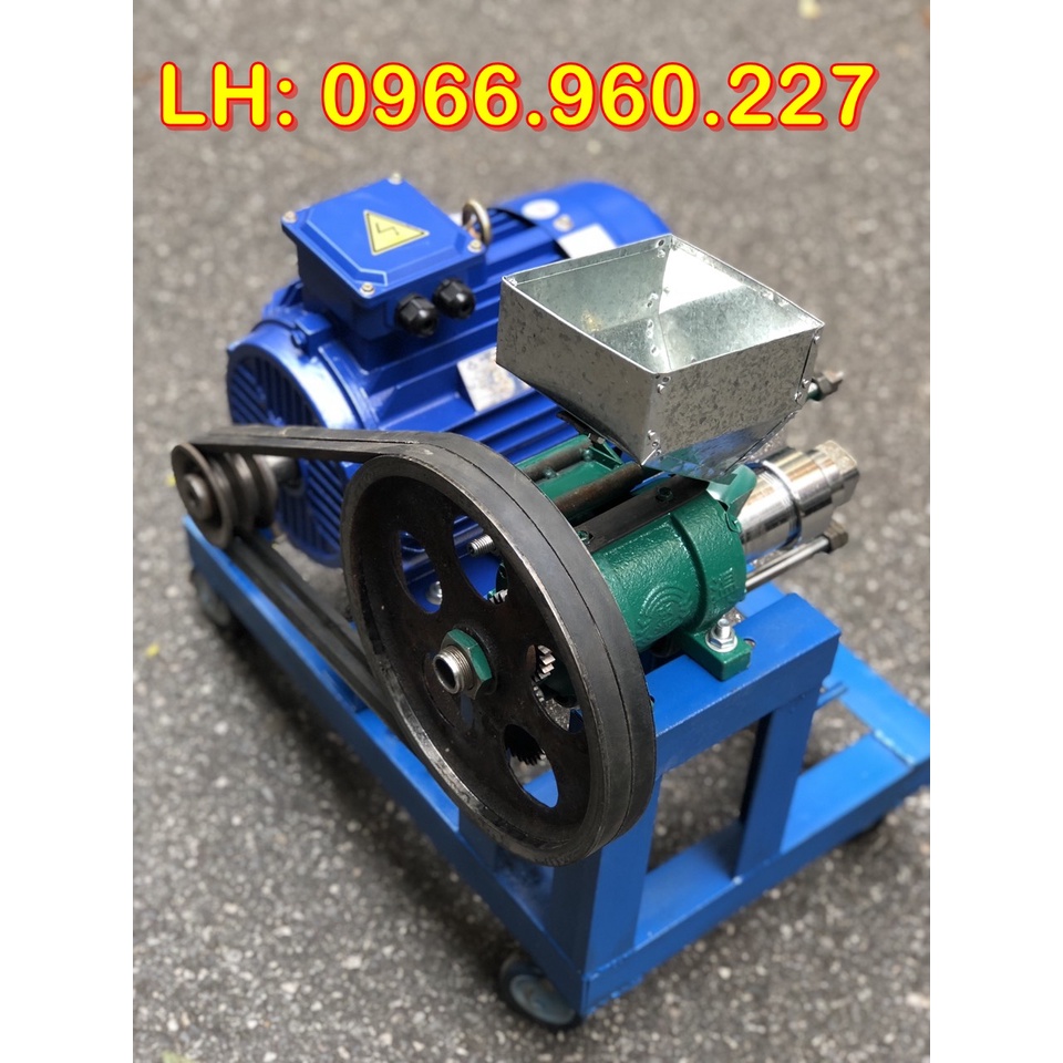 Máy nổ bỏng 3 pha, nổ các loại bỏng gạo, bỏng ngô, công suất 5.5Kw, năng suất 50-70Kg/h