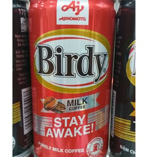 Cà phê sữa Birdy lon