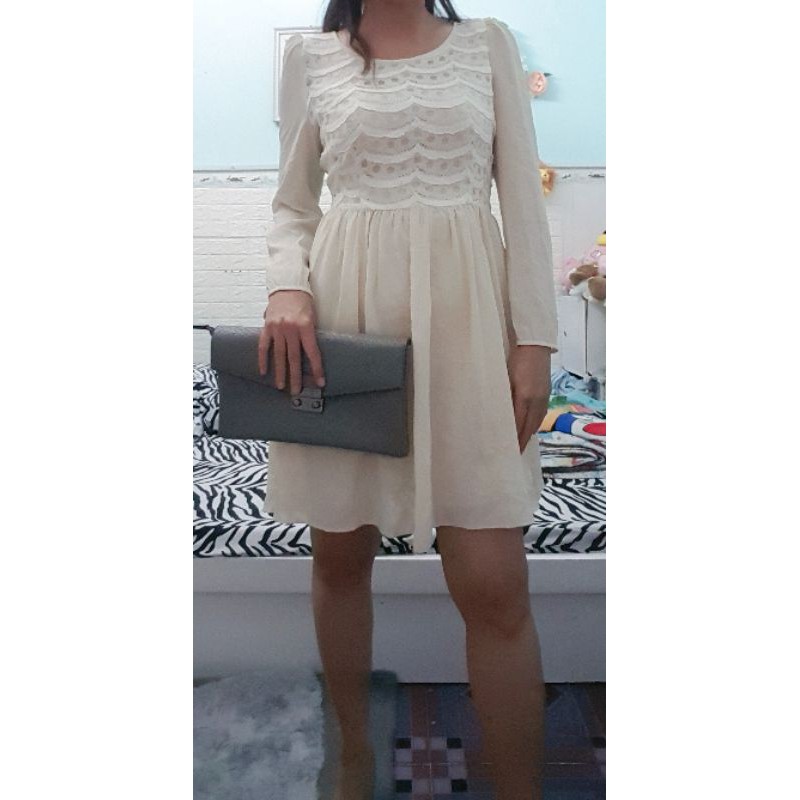 Thanh lý đầm ren voan nu đẹp giá rẻ size M