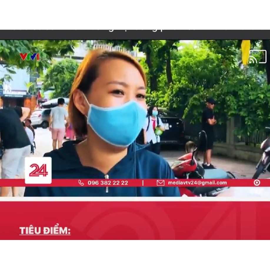Khẩu trang y tế BabyGao hộp 50 cái, 4 lớp, vải kháng khuẩn hàng chuẩn quốc phòng