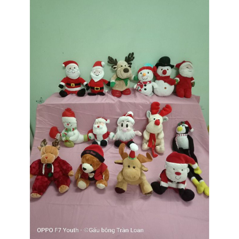 Gấu bông noel mẫu mới về