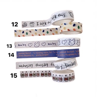 Washi tape trang trí
