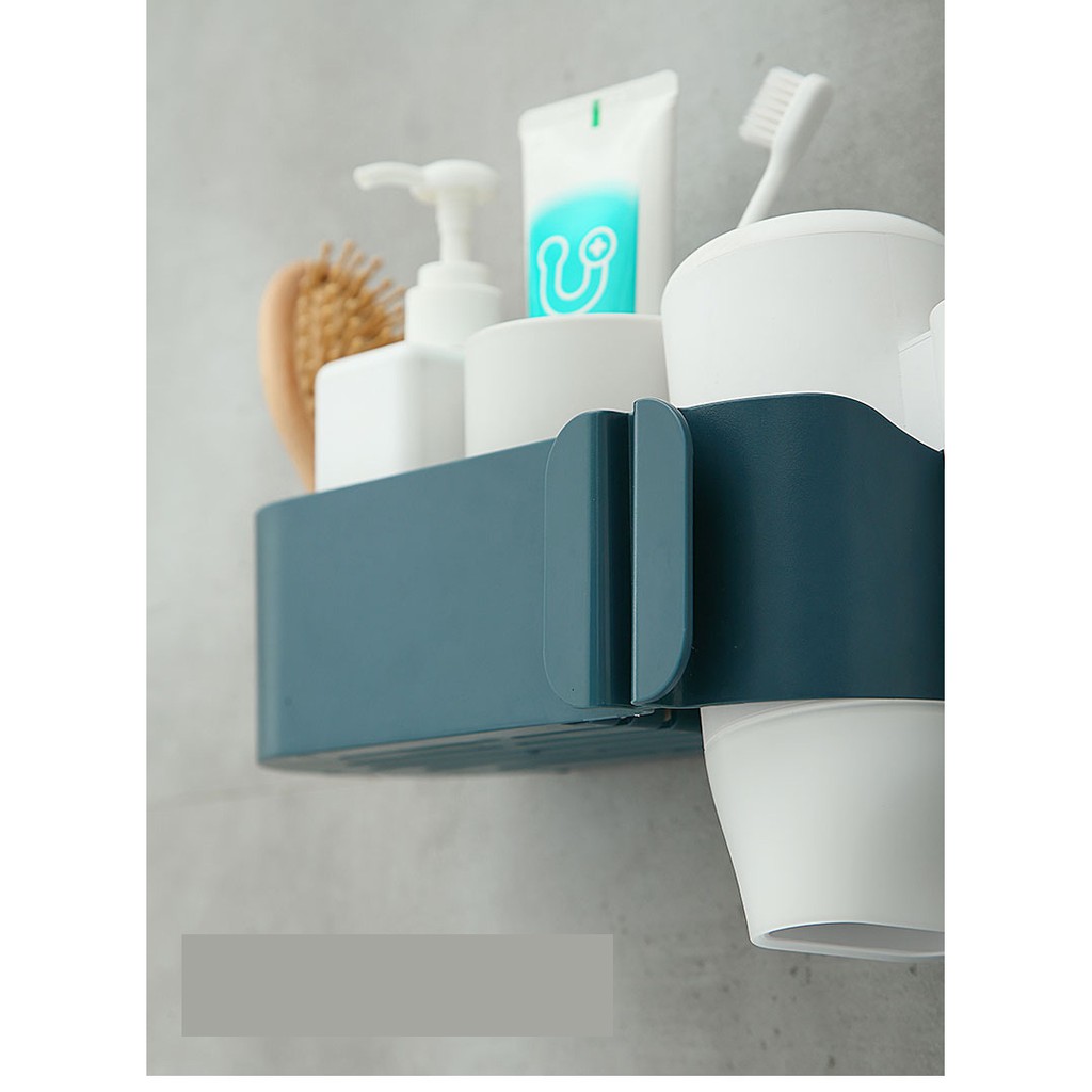 Giá Nhựa Để Đồ Nhà Tắm Giá Treo Máy Sấy Tóc Giá Kệ Đựng Đồ Vệ Sinh Trong Phòng Tắm