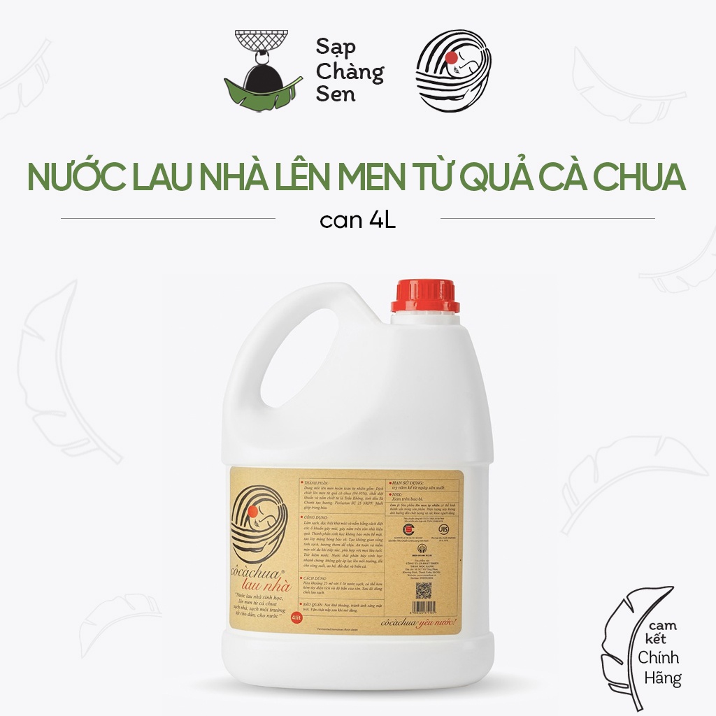 Lau sàn nhà (Cô Cà Chua) - 4L