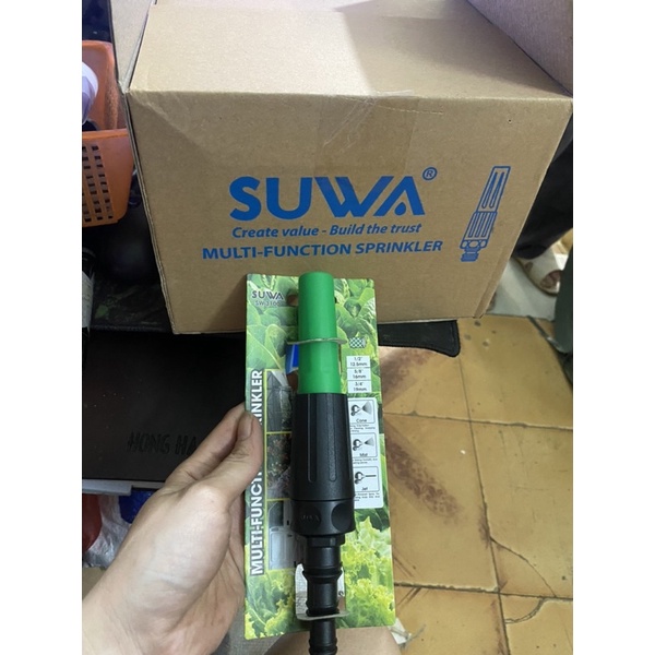 Vòi tưới lan- Vòi xịt rửa tưới nước đa năng - tăng áp