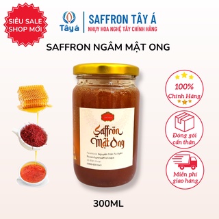 Nhụy Hoa Nghệ Tây Ngâm Mật Ong Nhập Khẩu Chính Hãng Từ Iran Hũ 3gr ngâm 300ml Mật, Saffron Ngâm Mật Ong - Saffron Tây Á