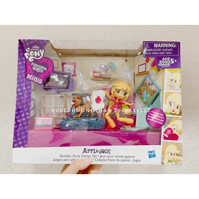 Búp bê My little Pony kèm phụ kiện theo chủ đề ngẫu nhiên (fullbox hábro)