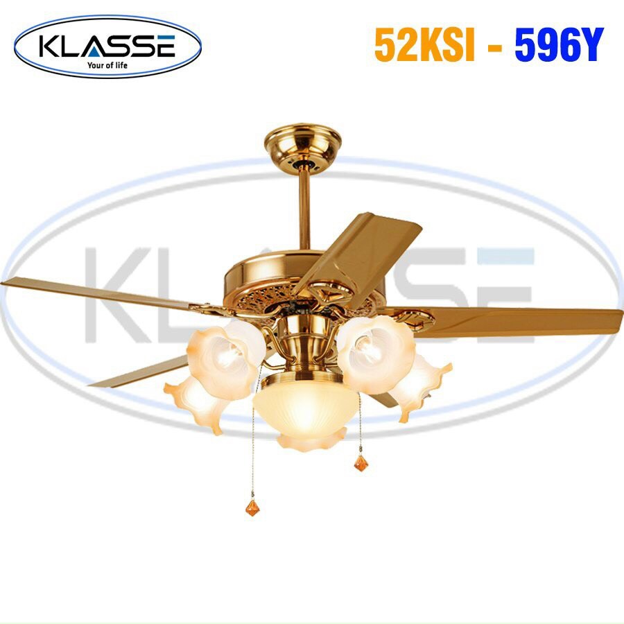 (Lõi Đồng 100%,Tặng Bóng Led) Quạt trần đèn cánh thép tân cổ điển Pháp 6 tốc độ mát,có remote từ xa đảo chiều hút ẩm