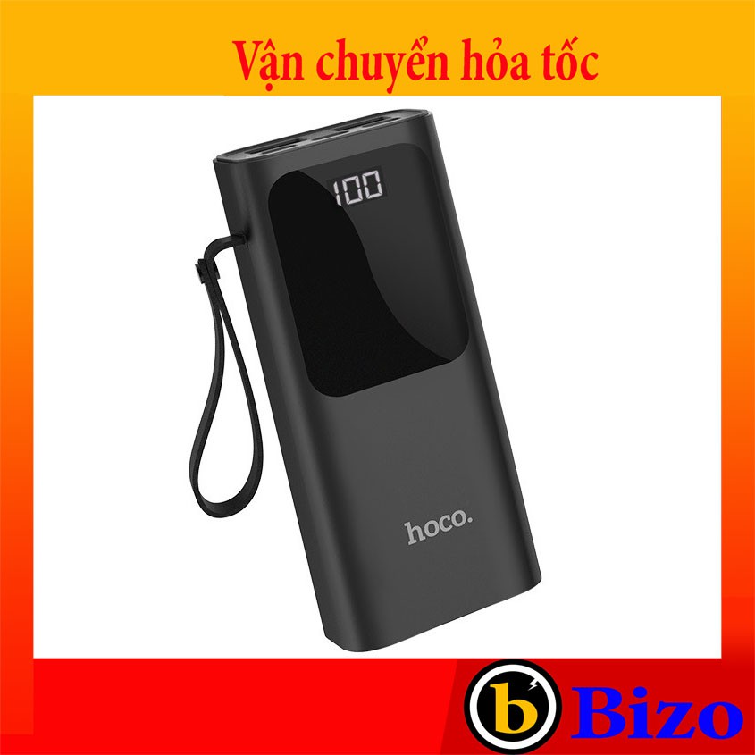 (CHÍNH HÃNG- CAO CẤP) PIN DỰ PHÒNG CAO CẤP HOCO J41/10000MAH 2 CÔNG RA, CỤC SẠC DỰ PHÒNG, sạc dự phòng nhanh 2.4A cho ip