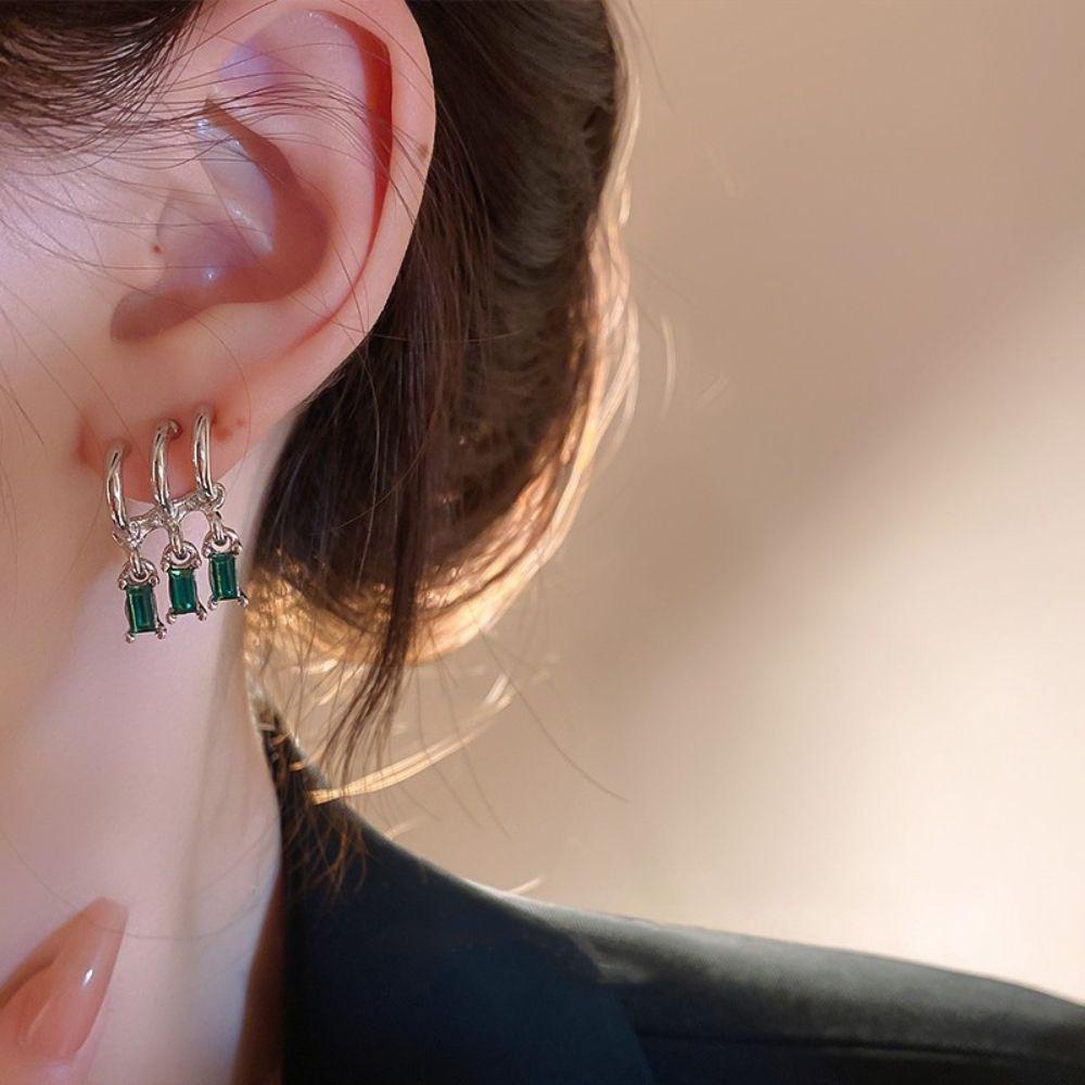 Khuyên Tai Dạng Hạt Chống Rơi Vỡ Cho Nữ|Khuyên Tai Tua Rua Sang Trọng Phong Cách Vintage