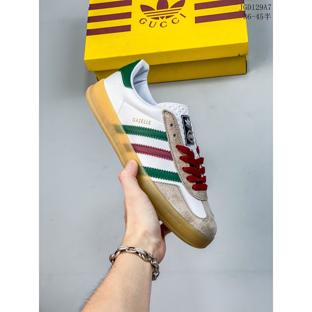 Sang Trọng Ý-Gucci vs. Giày Thể Thao Adidas Originals Gazelle "Weird" Phong Cách Retro
