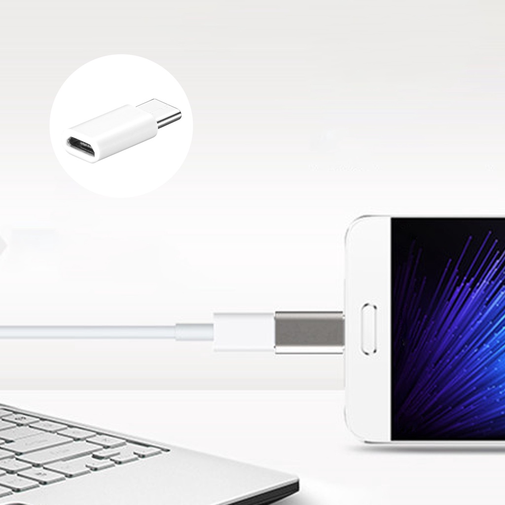 Bộ 5 đầu chuyển đổi cổng Micro USB sang Type C cho Samsung Galaxy S8