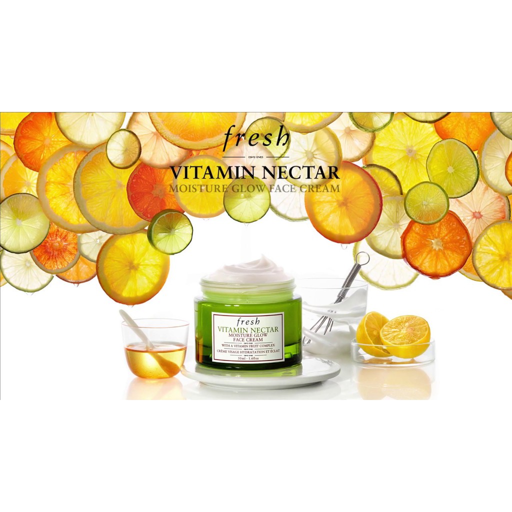 Kem dưỡng sáng da Fr$sh Vitamin Nectar Moisture Glow Face Cream