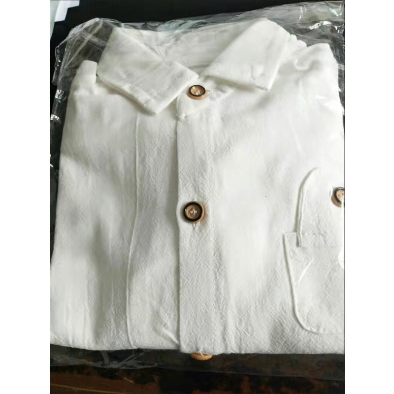 Áo sơ mi trơn dài tay cổ đức nhiều màu cho bé trai cao 80-150cm, nặng 8-35kg