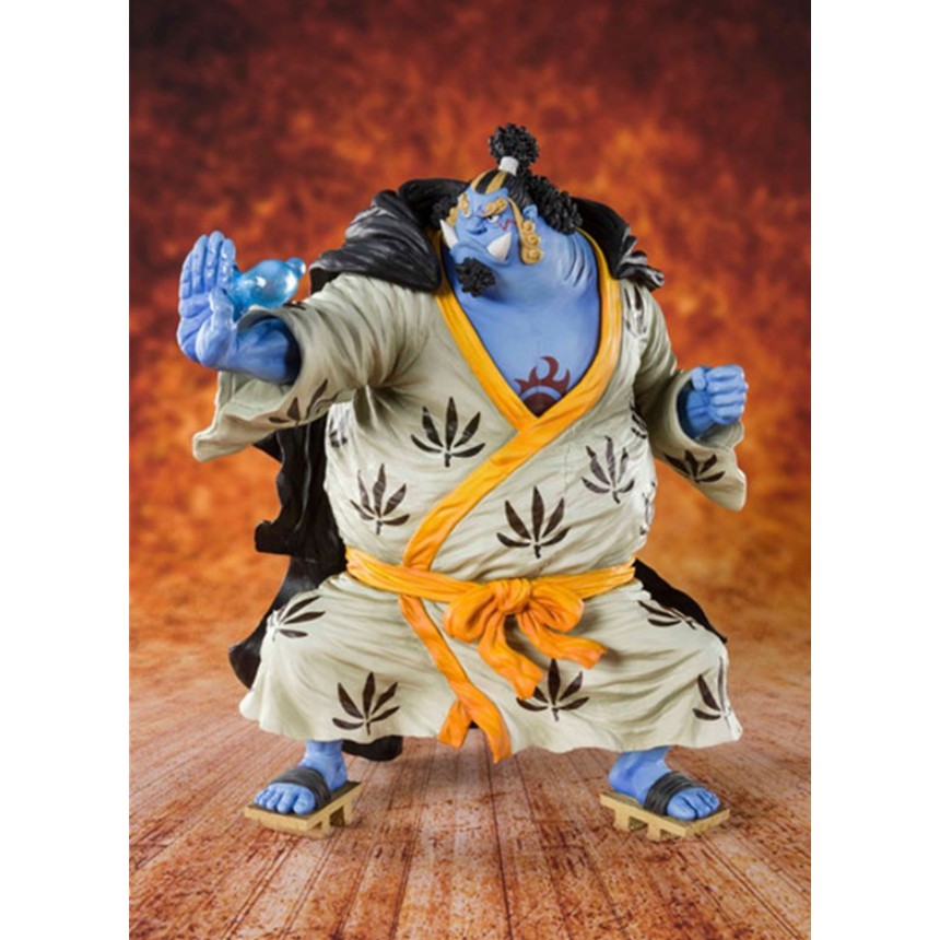 (Hết hàng) Mô hình Figure One Piece người lái tàu băng mũ rơm Jinbei 20cm